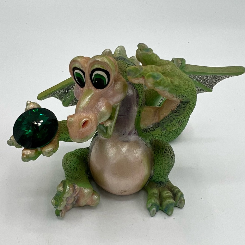 Franklin Mint Limited Edition Mood Dragons Lucky